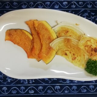 簡単♪野菜のカレマヨ焼き